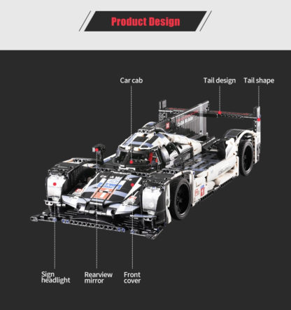 CaDA technic C61016W sport car building block sets - Image 2