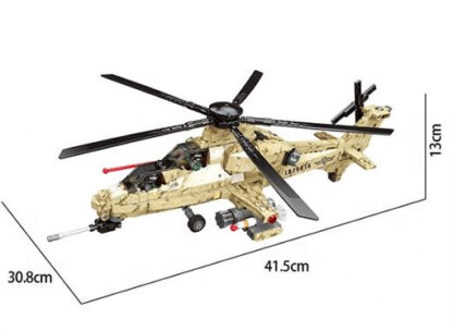 Attack Helicopter (Building Block Set) - Image 3